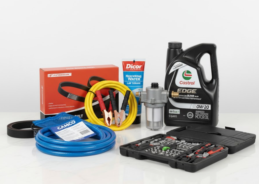 RV Roadside Survival: 10 Spare Parts That Save Your Trip